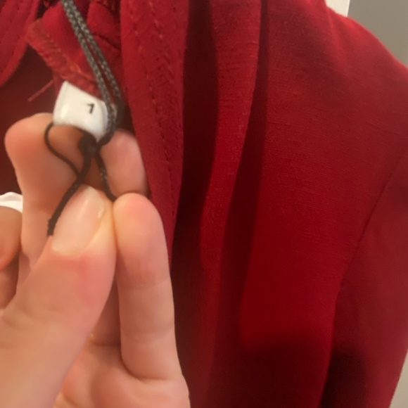 Sandro red dress - Picture 3 of 3